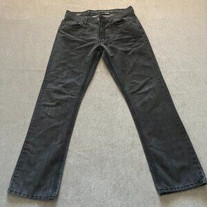 I Jeans Buffalo Spencer Men 32x32 Black Denim Slim Straight Leg Casual Pockets